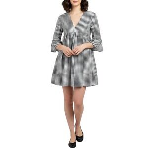 Zara Trafaluc Gingham Romper
Black White V Neck Large